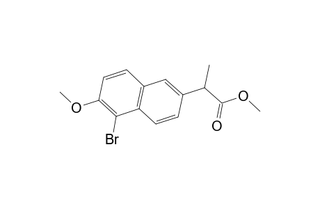 Methyl 2-(5-bromo-6-methoxy-2-naphthyl)propanoate