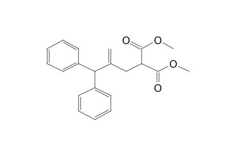 3-Buten-1,1-dicarboxylic acid, 3-benzhydryl-, dimethyl ester