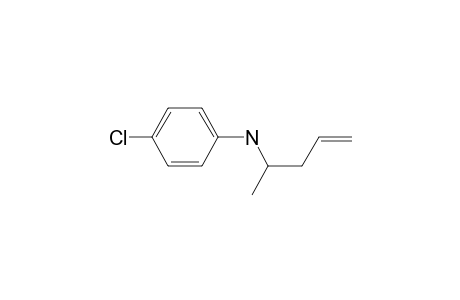 4-Chloro-N-(1-methyl-3-butenyl)aniline