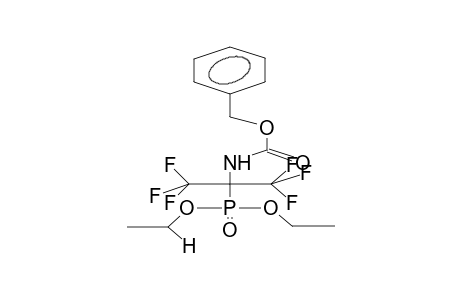 O,O-DIETHYL-1-BENZYLOXYCARBONYL)AMINO(PERFLUORO-1-METHYLETHYL)PHOSPHONATE