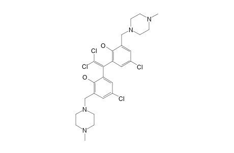 6,6'-(dichlorovinylidene)bis[4-chloro-alpha-(4-methyl-1-piperazinyl)-o-cresol]