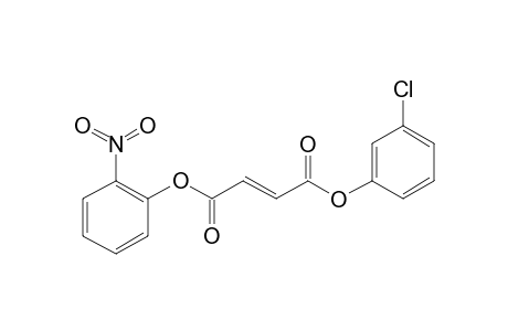 Fumaric acid, 2-nitrophenyl 3-chlorophenyl ester