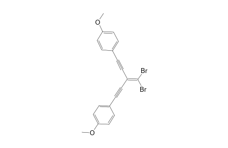 3-(Dibromomethylidene)-1,5-bis(4-methoxyphenyl)penta-1,4-diyne