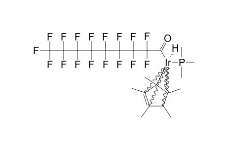 (ETA-C10H15)-(PME3)-IR-(H)-[C(O)-C(CF2)7-CF3]