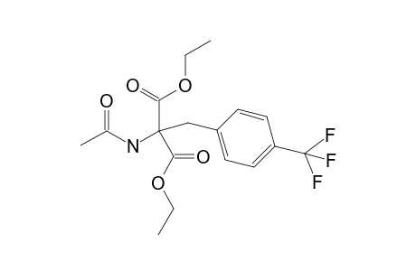 Diethyl .alpha.-acetamodo-.alpha.-(4-trifluoromethylbenzyl)malonate