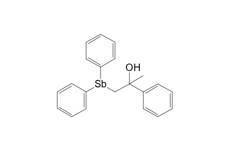 1-(Diphenylantimonyl)-2-phenyl-2-propanol