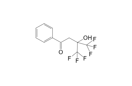 4,4,4-Triflulro-3-hydroxy-3-methyl-1-phenyl-3-trifluoromethylbutan-1-one