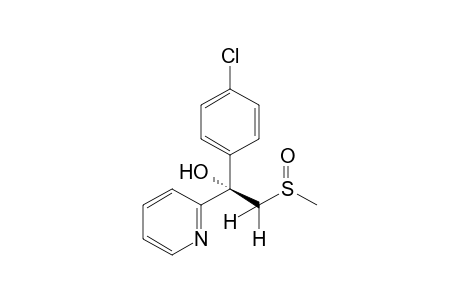 (R,R)-alpha-(p-chlorophenyl)-alpha-[(methylsulfonyl)methyl]-2-pyridinemethanol