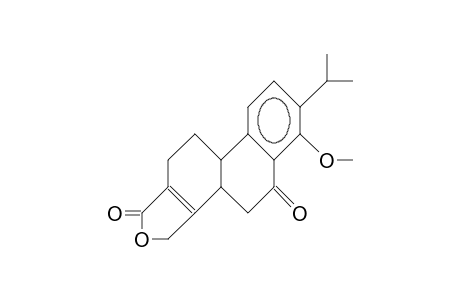 7-Oxo-14-methoxy-iso-dehydro-abietenolide