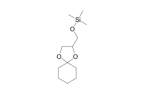 1,4-Dioxaspiro[4.5]decane, 2-(trimethylsilyloxymethyl)-