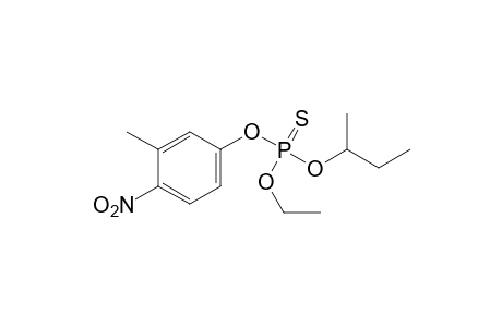 Phosphorothioic acid, O-sec-butyl O-ethyl O-4-nitro-m-tolyl ester