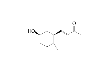 (E)-4-[(1S,5R)-2,2-dimethyl-6-methylidene-5-oxidanyl-cyclohexyl]but-3-en-2-one