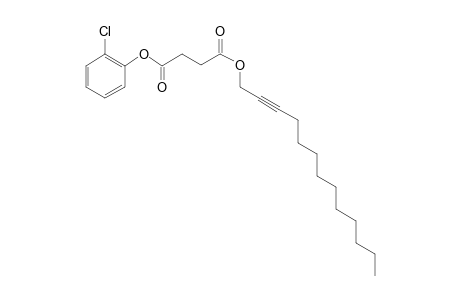 Succinic acid, tridec-2-yn-1-yl 2-chlorophenyl ester