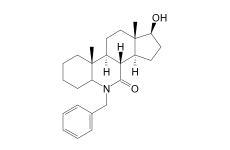 6-Azaandrostan-7-one, 6-benzyl-17.beta.-hydroxy-