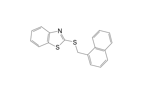 2-[(1-Naphthylmethyl)sulfanyl]-1,3-benzothiazole