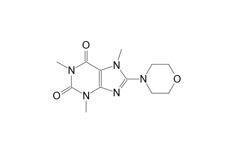 1H-purine-2,6-dione, 3,7-dihydro-1,3,7-trimethyl-8-(4-morpholinyl)-
