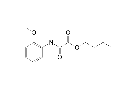 Oxalic acid, monoamide, N-(2-methoxyphenyl)-, butyl ester