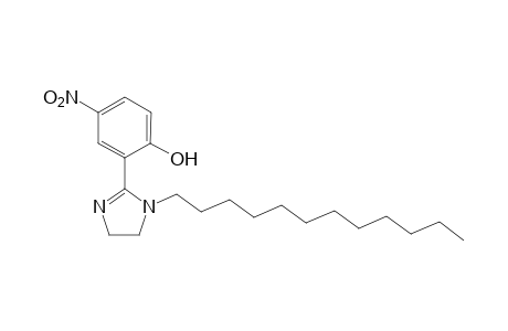 2-(1-dodecyl-2-imidazolin-2-yl)-4-nitrophenol