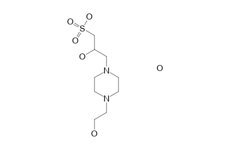 beta-hydroxy-4-(2-hydroxyethyl)-1-piperrazinepropanesulfonic acid, hydrate