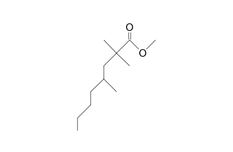 2,2,4-Trimethyl-octanoic acid, methyl ester