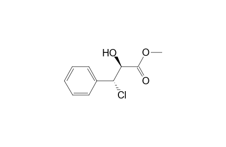 erythro-methyl 3-chloro-2-hydroxy-3-phenylpropanoate