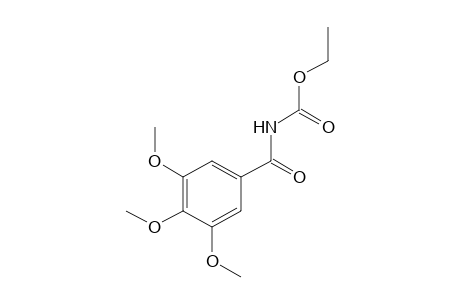 (3,4,5-trimethoxybenzoyl)carbamic acid, ethyl ester