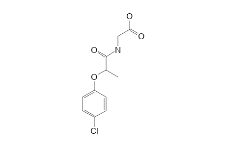 N-[2-(p-chlorophenoxy)propionyl]glycine