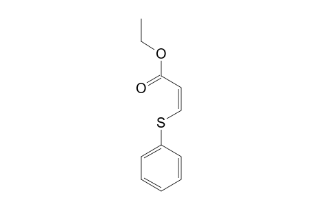 2-Propenoic acid, 3-(phenylthio)-, ethyl ester