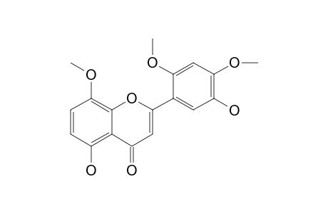 5,5'-DIHYDROXY-2',4',8-TRIMETHOXYFLAVONE