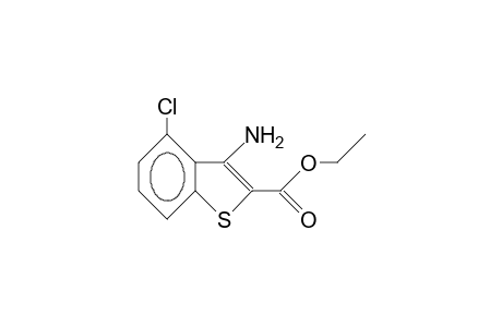 3-Amino-4-chloro-benzothiophene-2-carboxylic acid, ethyl ester