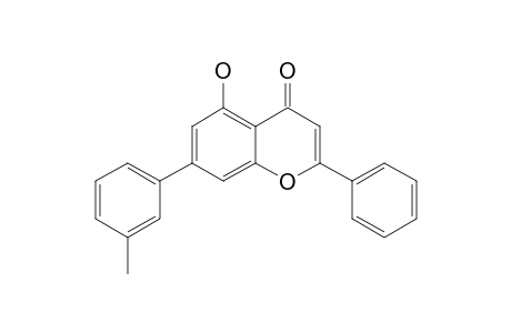 5-Hydroxy-2-phenyl-7-(m-tolyl)-4H-chromen-4-one