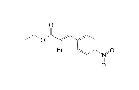 (E)-Ethyl 3-(4-nitrophenyl)-2-bromo-2-propenoate