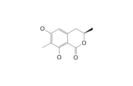 (R)-6,8-DIHYDROXY-3,7-DIMETHYL-3,4-DIHYDRO-ISOCHROMEN-1-ONE