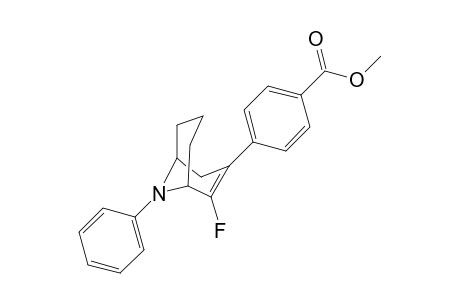 Ethyl 4-(2-fluoro-9-phenyl-9-azabicyclo[3.3.1]non-2-en-3-yl)benzoate