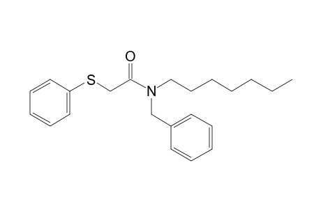 Acetamide, 2-phenylthio-N-benzyl-N-heptyl-