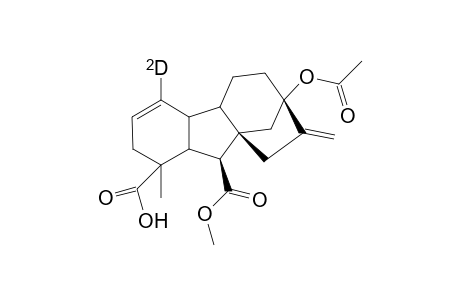 [1.xi.-(2)H]GA(20) methyl ester 13-acetate