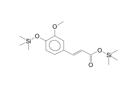 (E)-3-(4-TRIMETHYLSILYLOXY-3-METHOXYPHENYL)-ACRYLIC-ACID-TRIMETHYLESTER