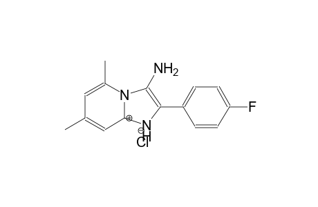 2-(4-fluorophenyl)-3,5,7-trimethyl-1,8a-dihydroindolizin-8a-ylium chloride