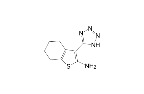 3-(1H-1,2,3,4-tetrazol-5-yl)-4,5,6,7-tetrahydro-1-benzothiophen-2-amine