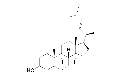 (3R,8R,9S,10S,13R,14S,17R)-10,13-dimethyl-17-[(E,2R)-5-methylhex-3-en-2-yl]-2,3,4,5,6,7,8,9,11,12,14,15,16,17-tetradecahydro-1H-cyclopenta[a]phenanthren-3-ol