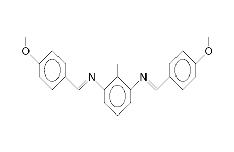 N,N'-bis(p-methoxybenzylidene)toluene-2,6-diamine