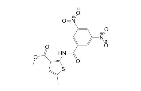 methyl 2-[(3,5-dinitrobenzoyl)amino]-5-methyl-3-thiophenecarboxylate