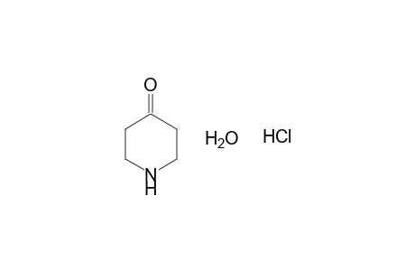 4-Piperidone, hydrochloride, monohydrate