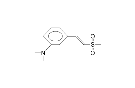 (3-Dimethylamino-trans-styryl)-methyl-sulfone