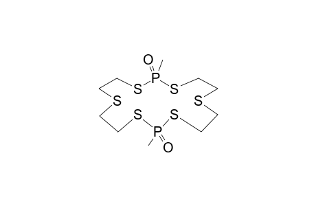 2,10-dimethyl-1,3,6,9,11,14-hexathia-2$l^{5},10$l^{5}-diphosphacyclohexadecane 2,10-dioxide