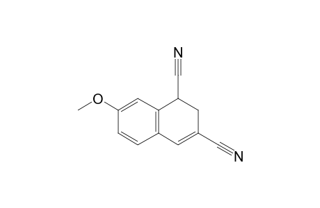 7-Methoxy-1,2-dihydronaphthalene-1,-3-dicarbonitrile