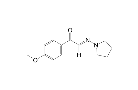 p-methoxyphenyl-(1-pyrrolidinylimino)glyoxal