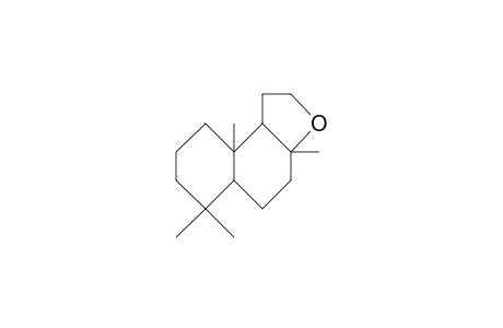 3a,6,6,9a-Tetramethyl-dodecahydro-naphtho(2,1-B)furan