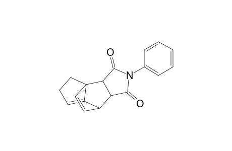 4-Phenyl-4-azatertracyclo[5.4.2.0(1,8).0(2,6)]trideca-8,12-dien-3,5-dione