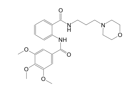 benzamide, 3,4,5-trimethoxy-N-[2-[[[3-(4-morpholinyl)propyl]amino]carbonyl]phenyl]-